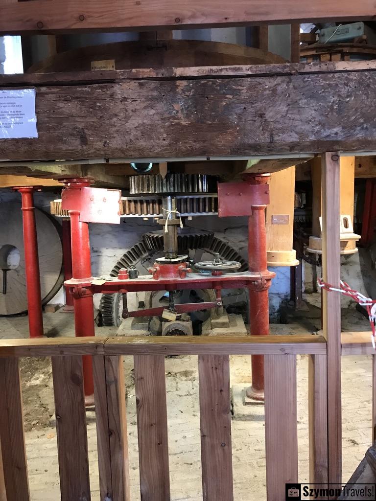 Mechanizm młynu w De Bisschopsmolen