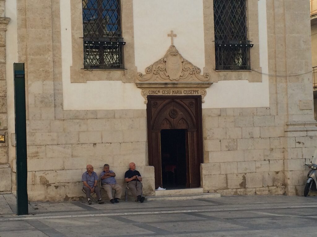 Local representatives of the population of Alcamo