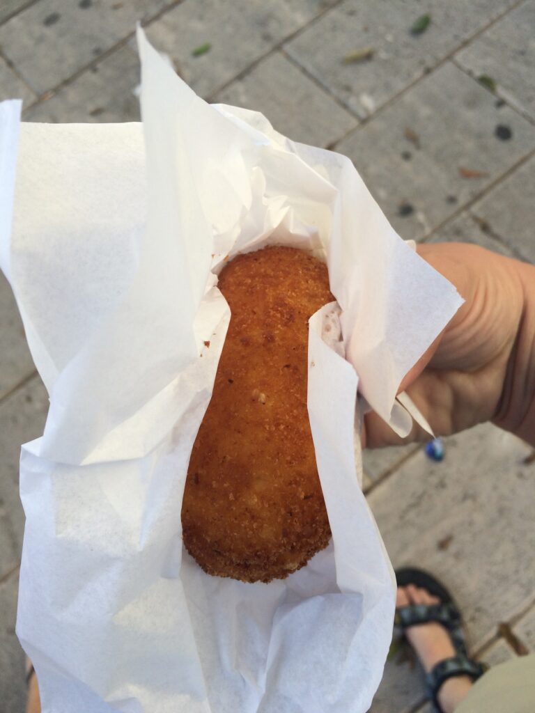 Alcamo has a odd food