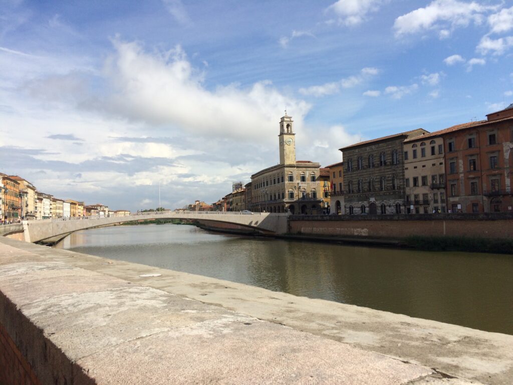 View of Arno River.