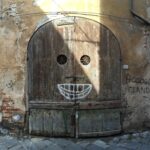 Funny doors in Pisa