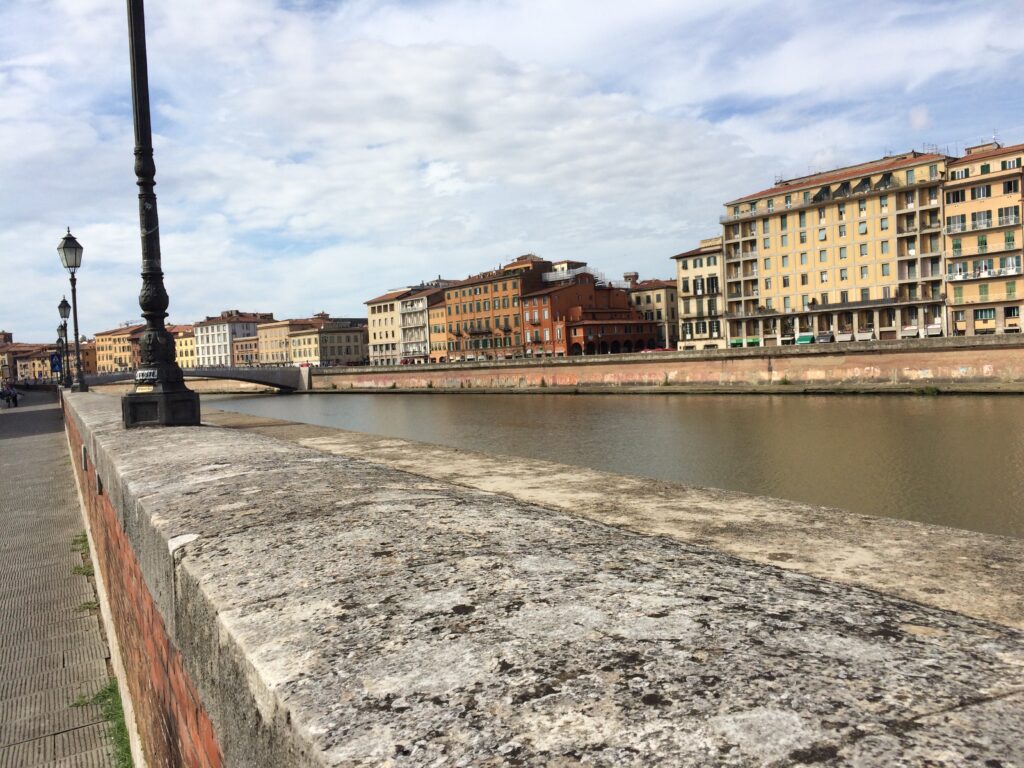 View of Arno River.