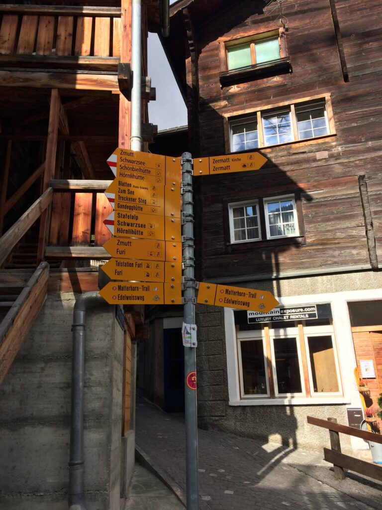 Widok na Szwajcarskie Góry