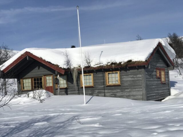 Kabina górska w Vøringsfossen Kabina górska w Vøringsfossen