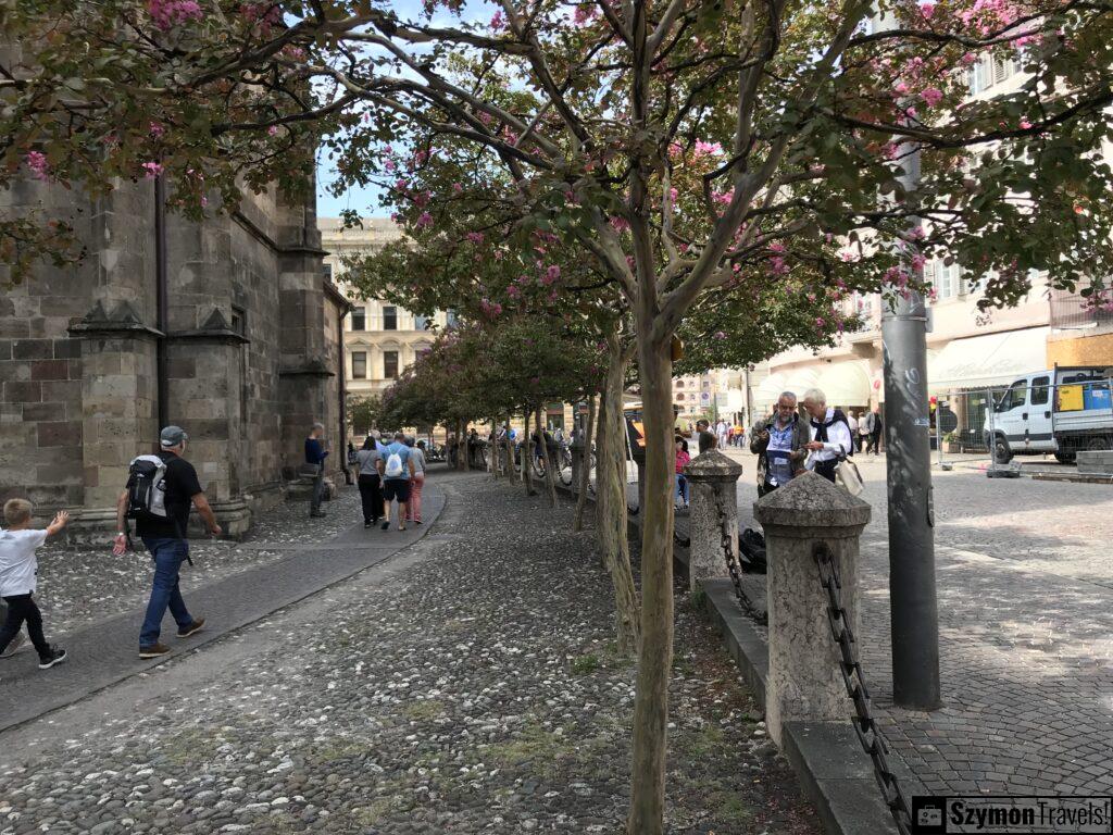 ulica niedaleko Domo, Bolzano ulica niedaleko Domo, Bolzano