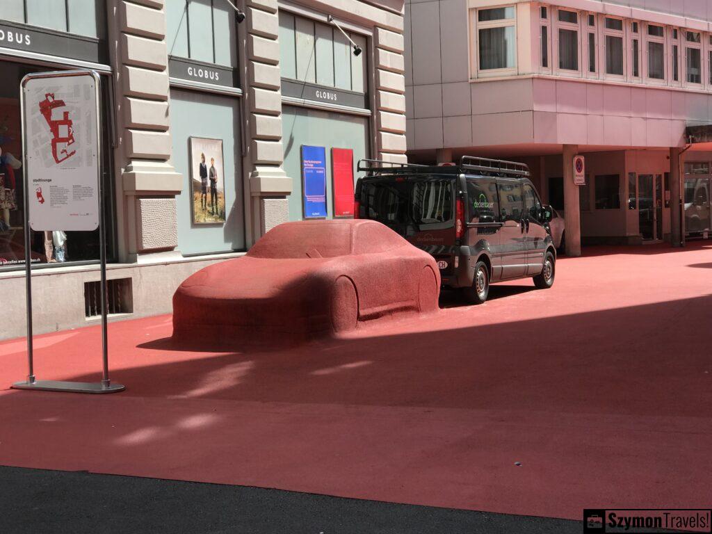 Stadtlounge Car to Porsche 911, St. Galen Stadtlounge Car to Porsche 911, St. Galen, Szwajcaria