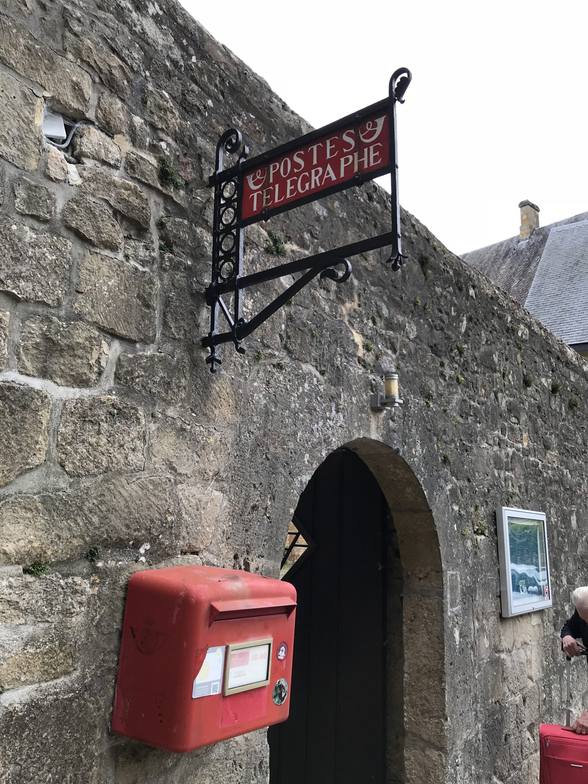 Skrzynka pocztowa w Opactwie Orval