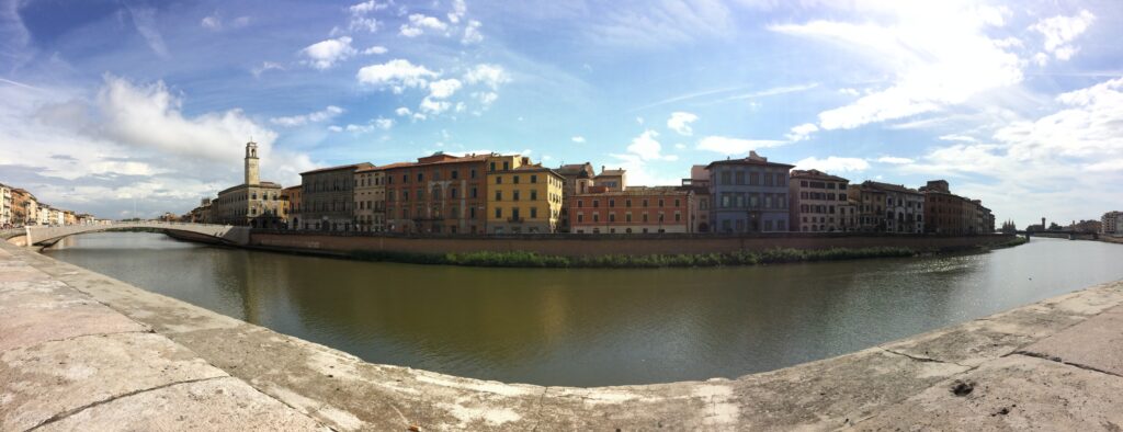 View of Arno River.