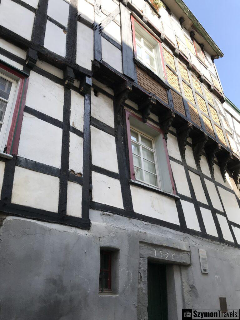 Stary budynek z 1596 roku w Hattingen Stary budynek z 1596 roku w Hattingen