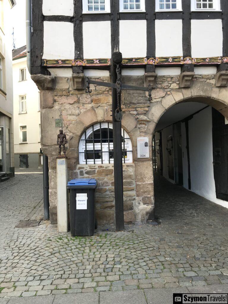 Waga uliczna w Hattingen Waga uliczna w Hattingen