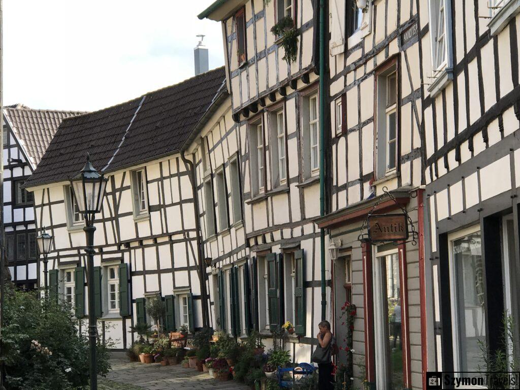 Stara uliczka w Hattingen Stara uliczka w Hattingen