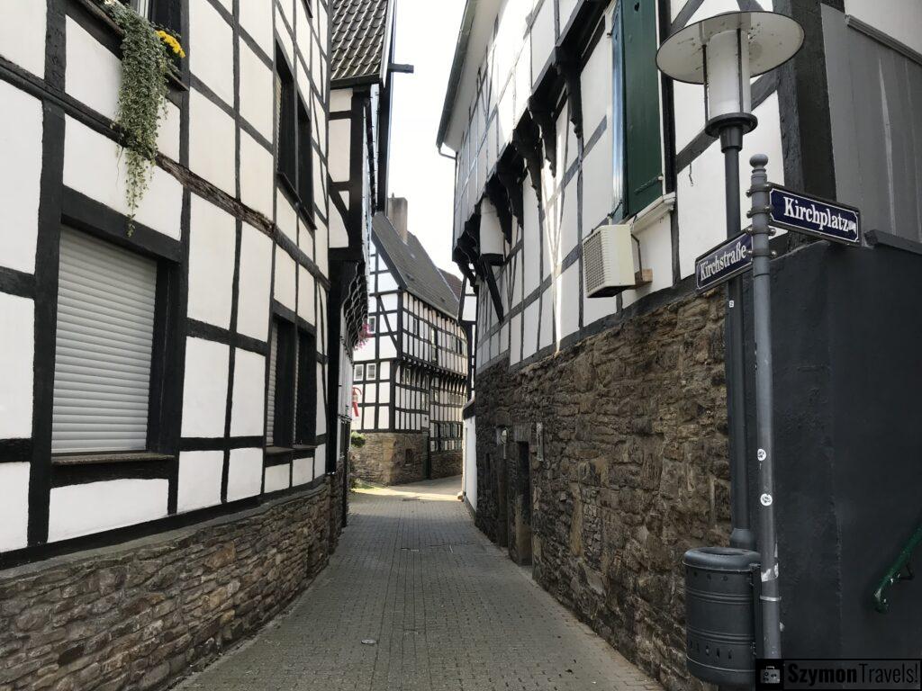 Kirchplatz - Kirchstrasse w Hattingen Kirchplatz - Kirchstrasse w Hattingen