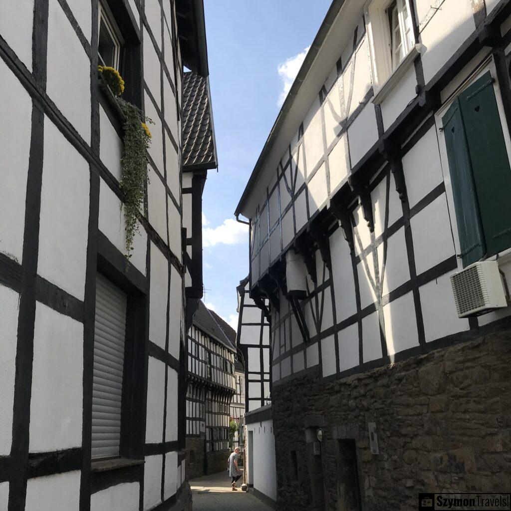 Stara uliczka w Hattingen Stara uliczka w Hattingen