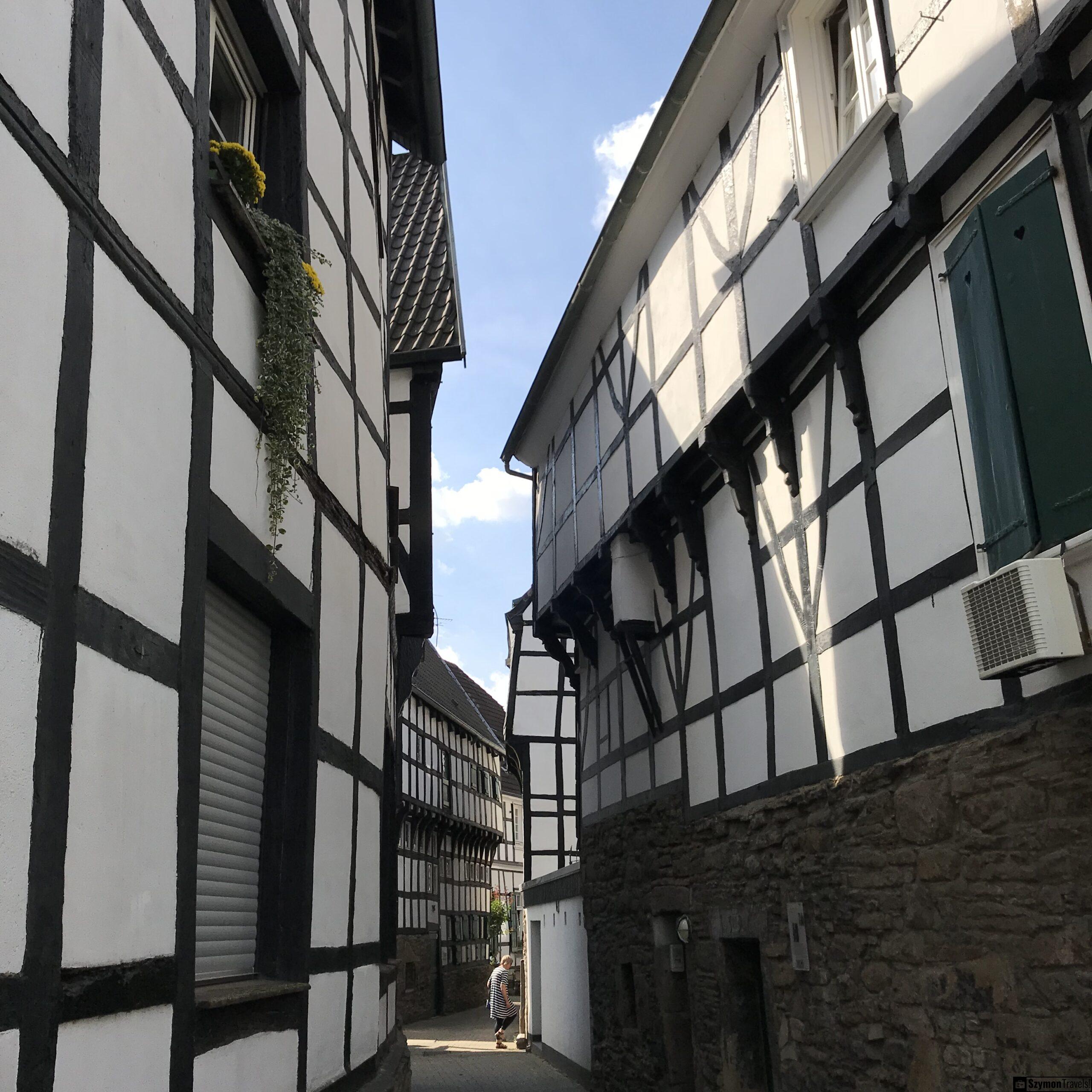 Stara uliczka w Hattingen