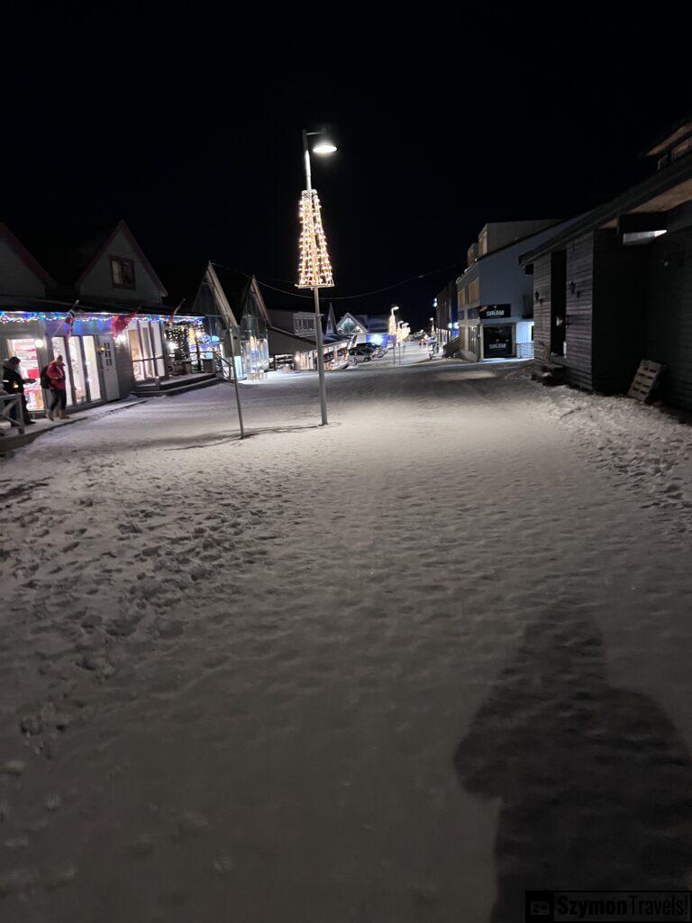 Główna promenada Longyearbyen