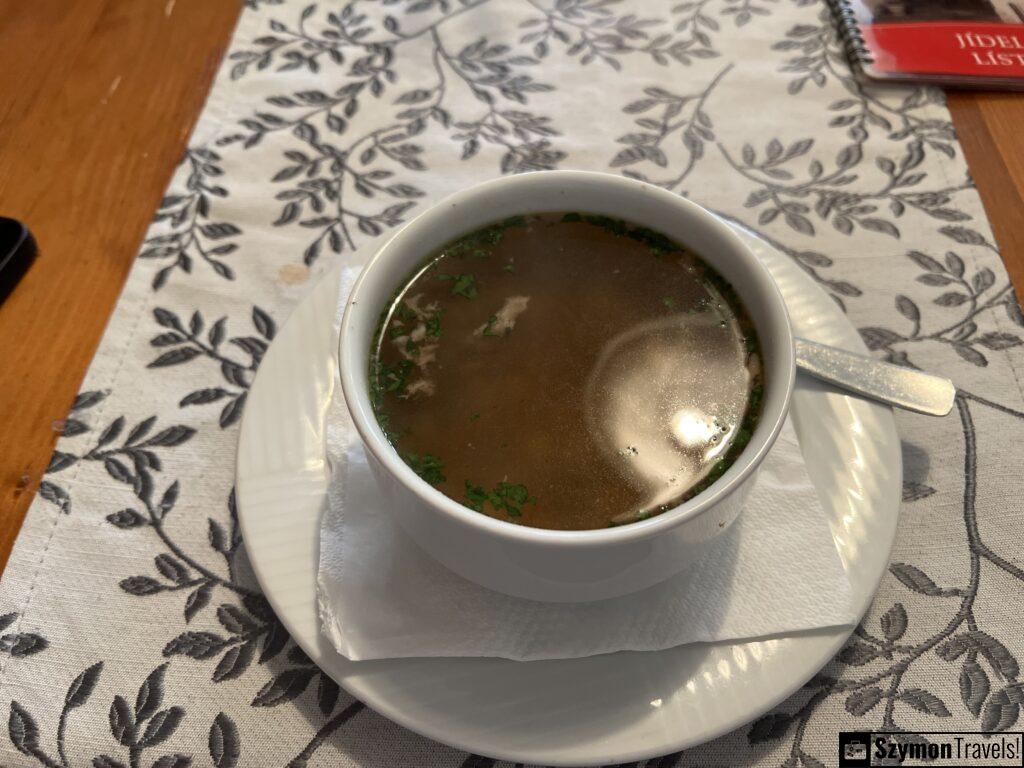 Rosół, Restaurace u Slovana, Náchod, Czech Rosół, Restaurace u Slovana, Náchod, Czech