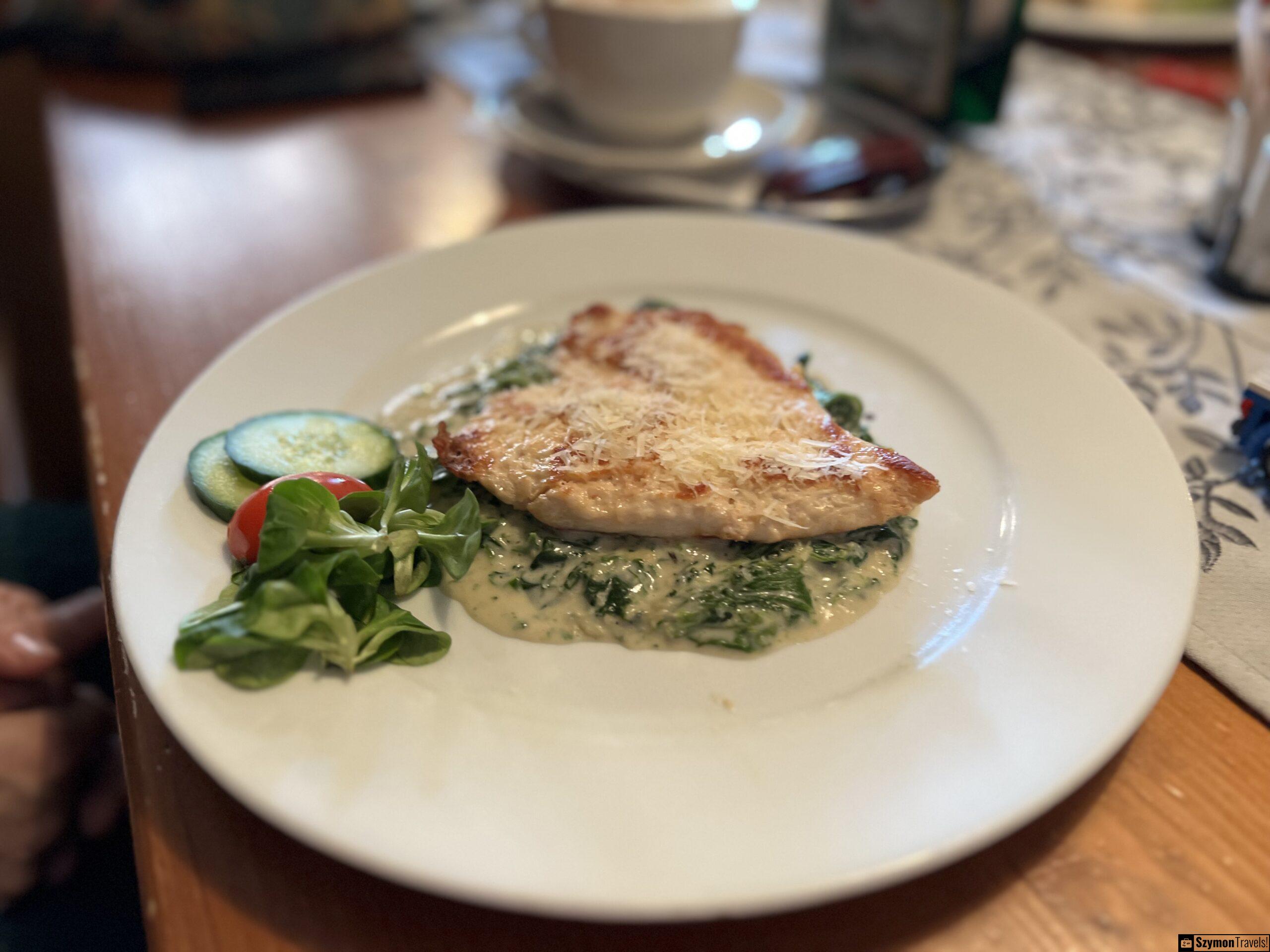 Schabowy sote, Restaurace u Slovana, Náchod, Czech