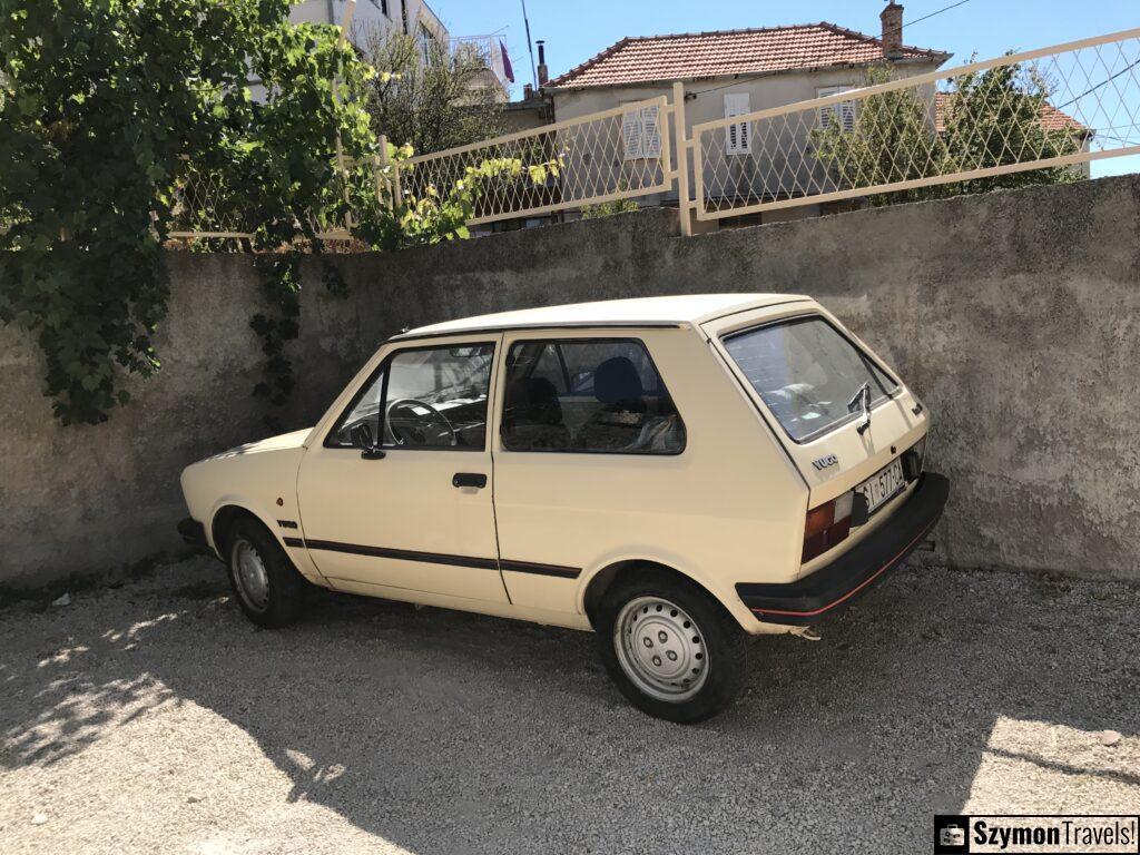 Old VW Golf 2 at Primosten