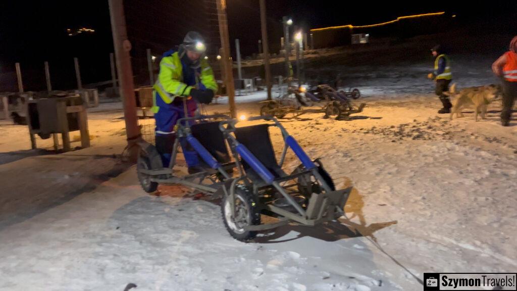 GreenDogCart at Longyearbyen