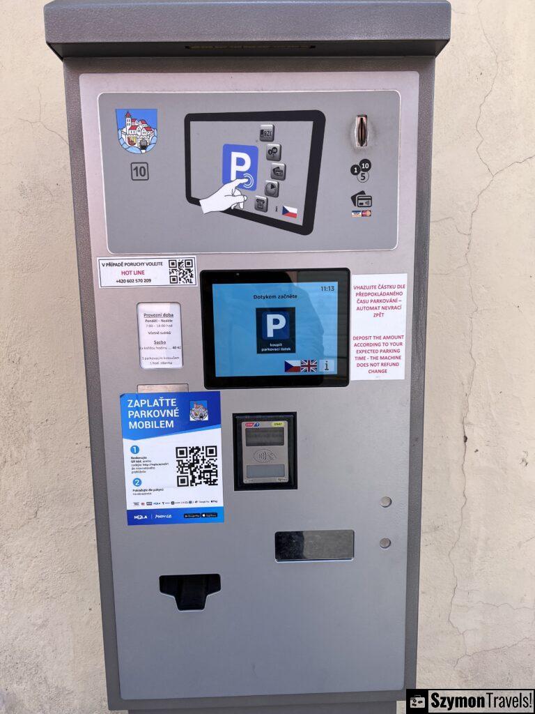 Mikulov Parking Machine