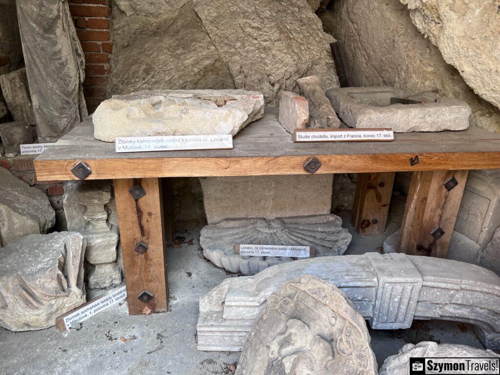 artifacts found at Mikulov Castle