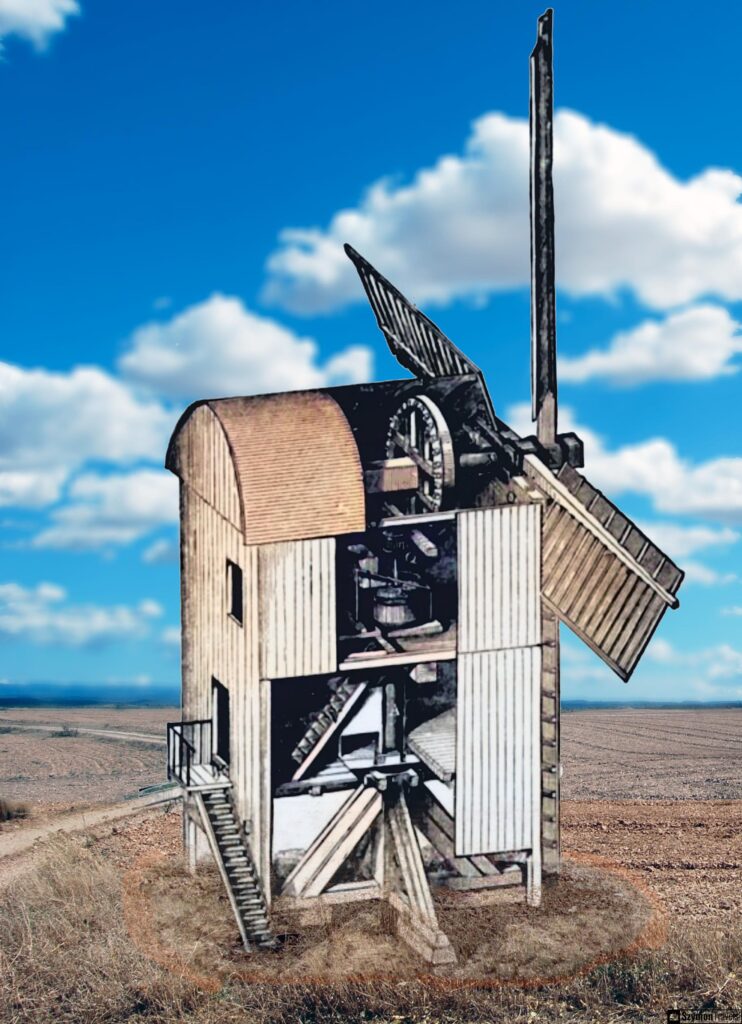 Trestle windmills schematic