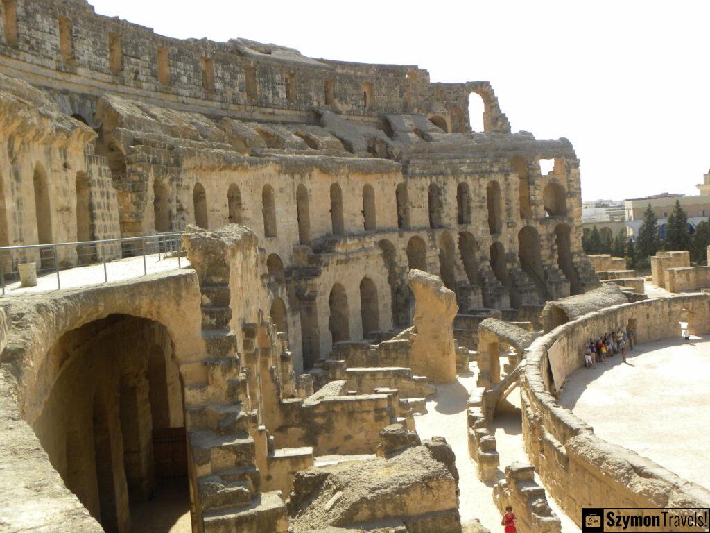 Colosseum at El Jem in Tunisia