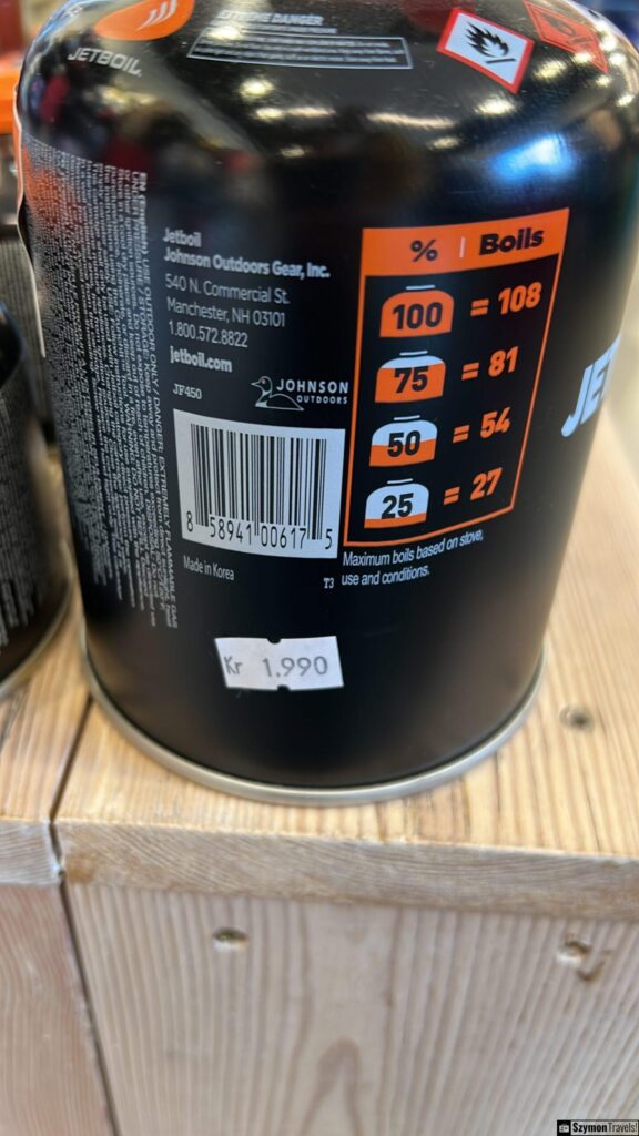 Butle turystyczne z gazem Islandia