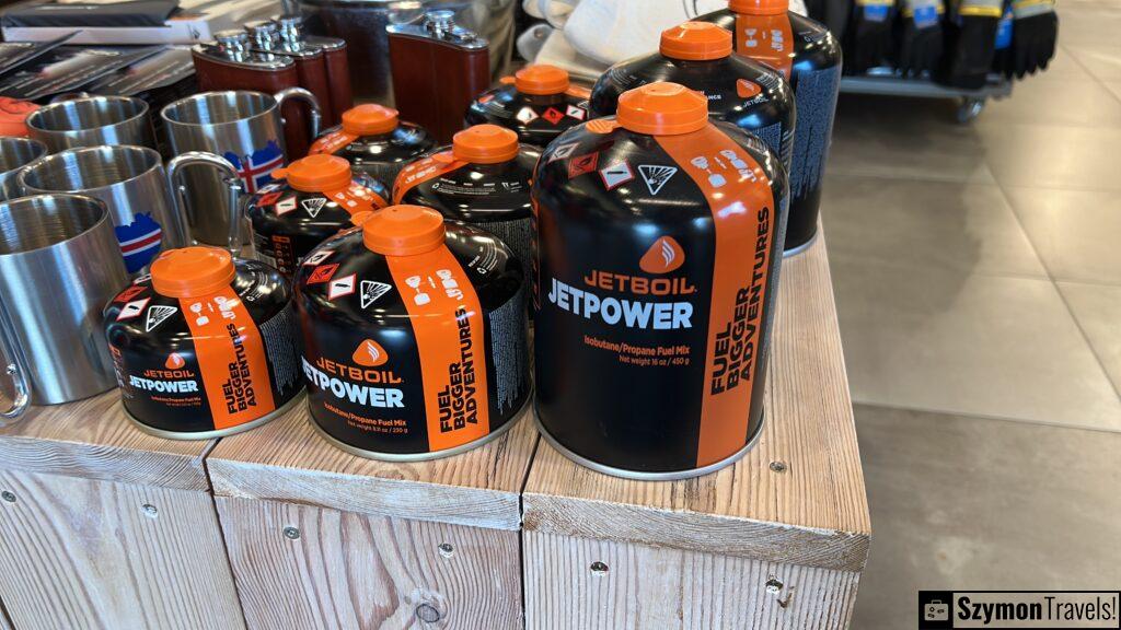 Butle turystyczne z gazem Islandia Butle turystyczne z gazem Islandia