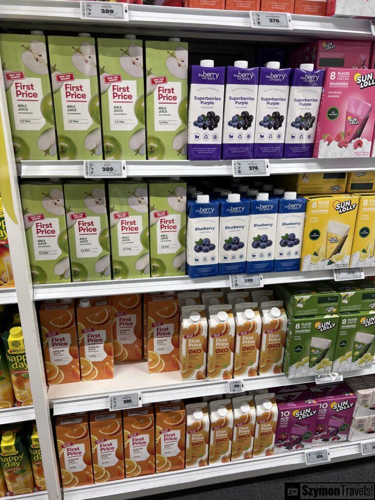 Soki cena na Islandii Soki cena na Islandii