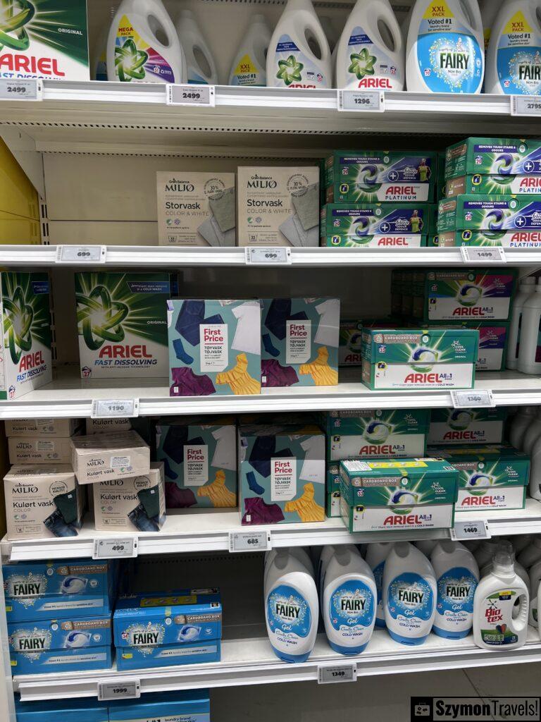 Ariel cena na Islandii Ariel cena na Islandii