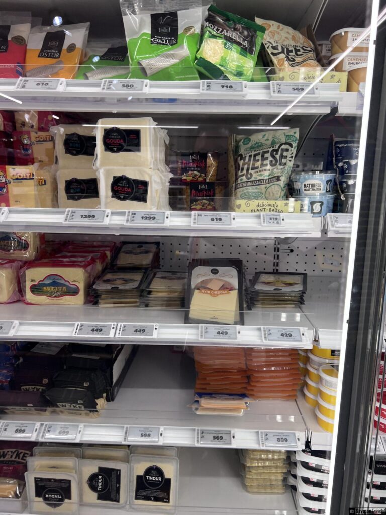 Sery żółte ceny na Islandii Sery żółte ceny na Islandii