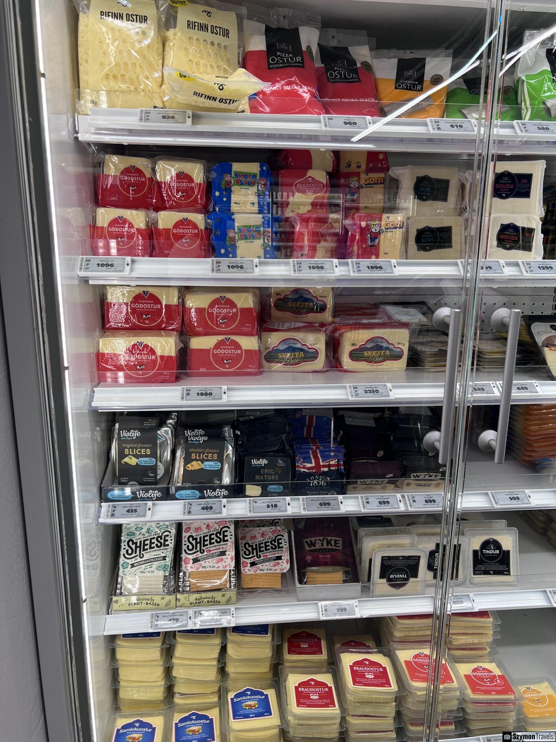 Sery żółte ceny na Islandii