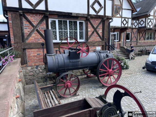 Lokomotywa Parowa w Siedem Drzew Biskupice