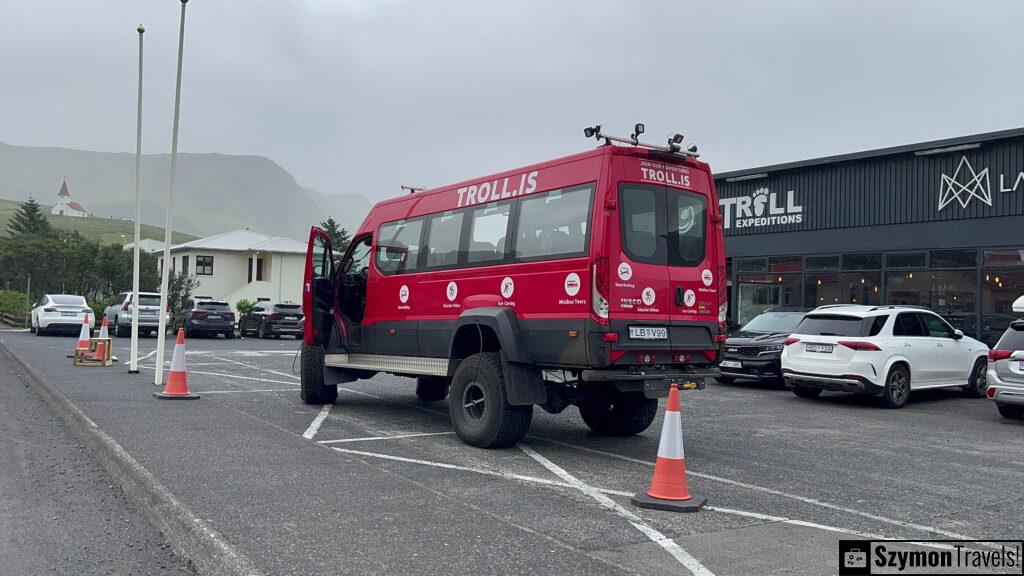 Mercedes Sprinter przerobiony na Islandię, Vik, Islandia Mercedes Sprinter przerobiony na Islandię, Troll Expeditions, Vik Islandia