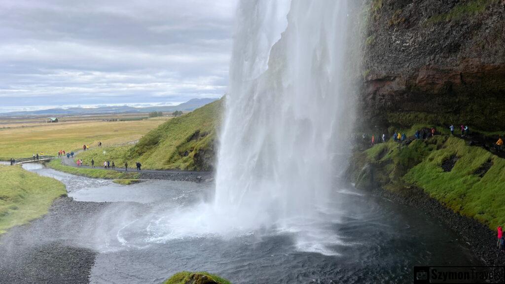 Wodospad Seljalandsfoss, Islandia Wodospad Seljalandsfoss, Islandia