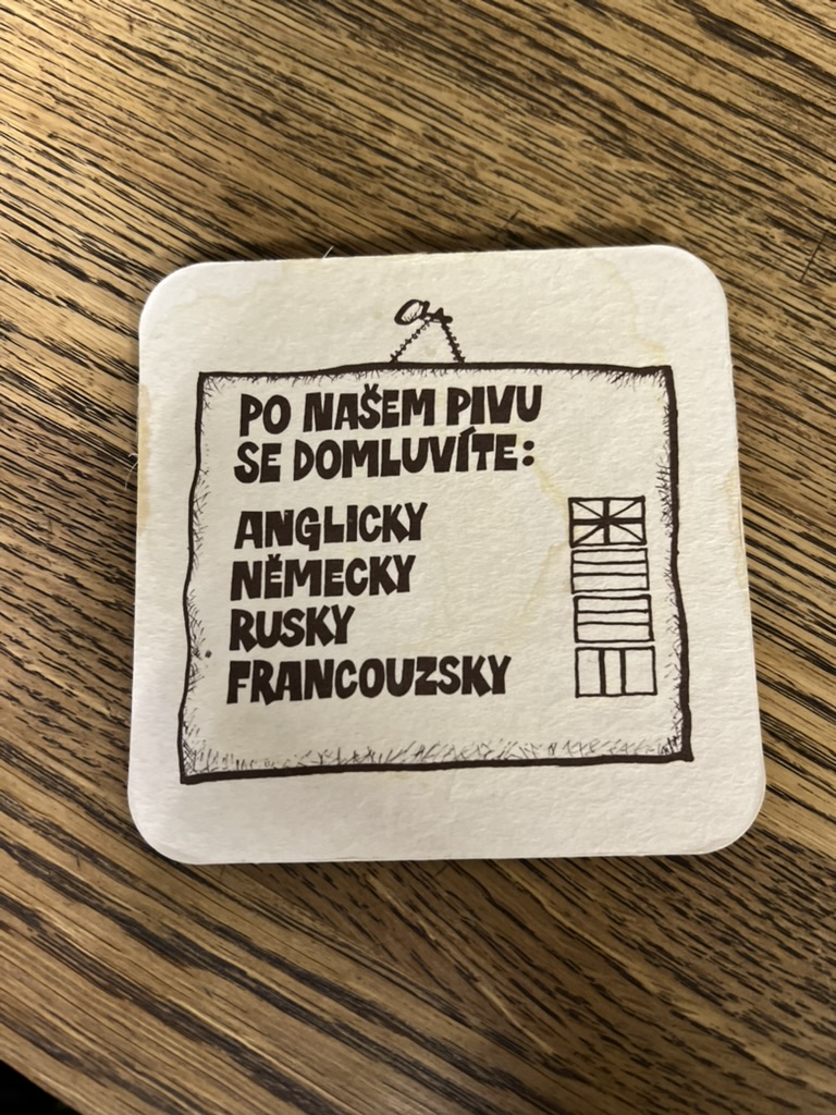 Podkładka pod piwo Lokál U Caipla, Brno, Czechy Podkładka pod piwo Lokál U Caipla, Brno, Czechy