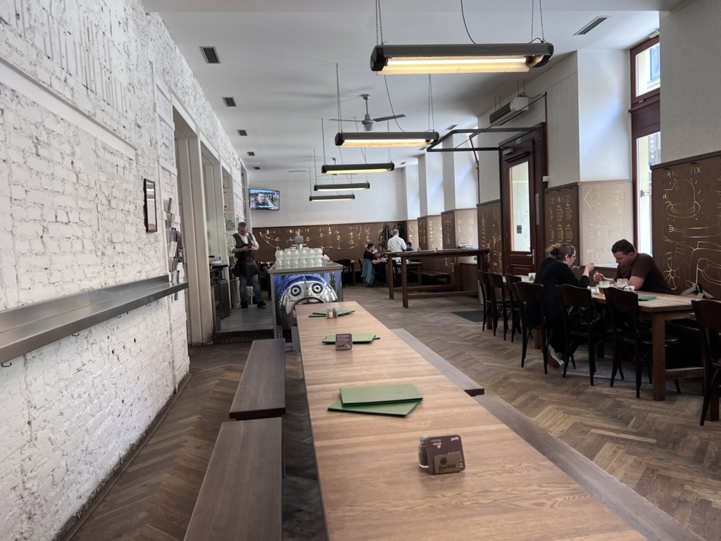 Wnętrze Lokál U Caipla, Brno, Czechy Wnętrze Lokál U Caipla, Brno, Czechy