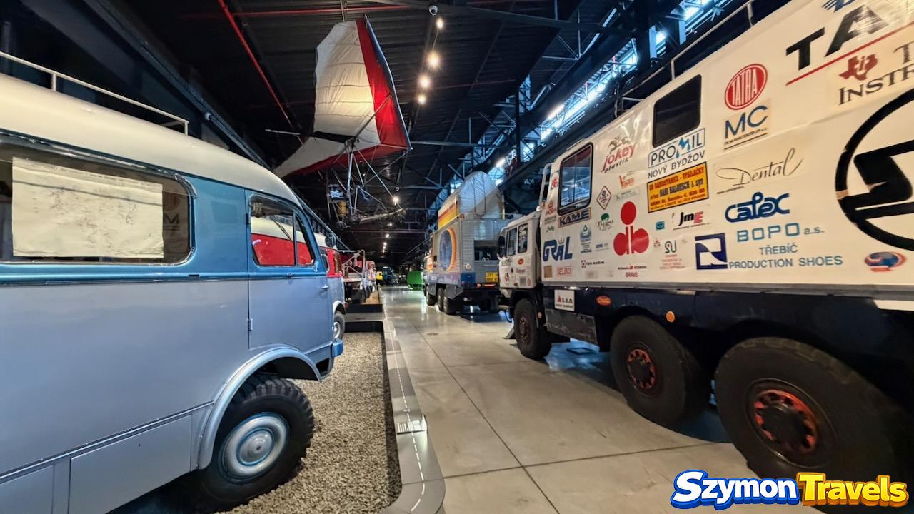 Ciężarówki ekspedycyjne Tatra w muzeum w Kopřivnicach