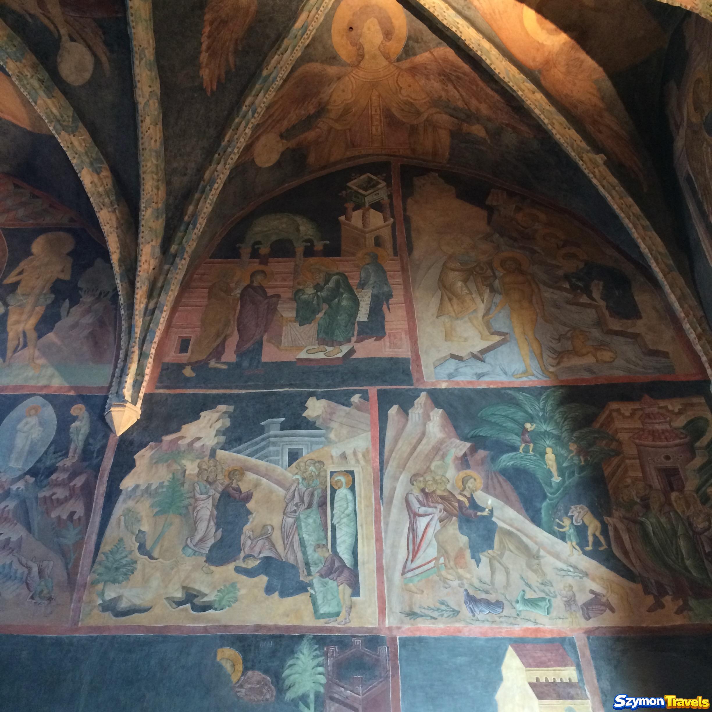Sceny figuralne i ornamenty na sklepieniu Kaplicy Trójcy Świętej w Lublinie