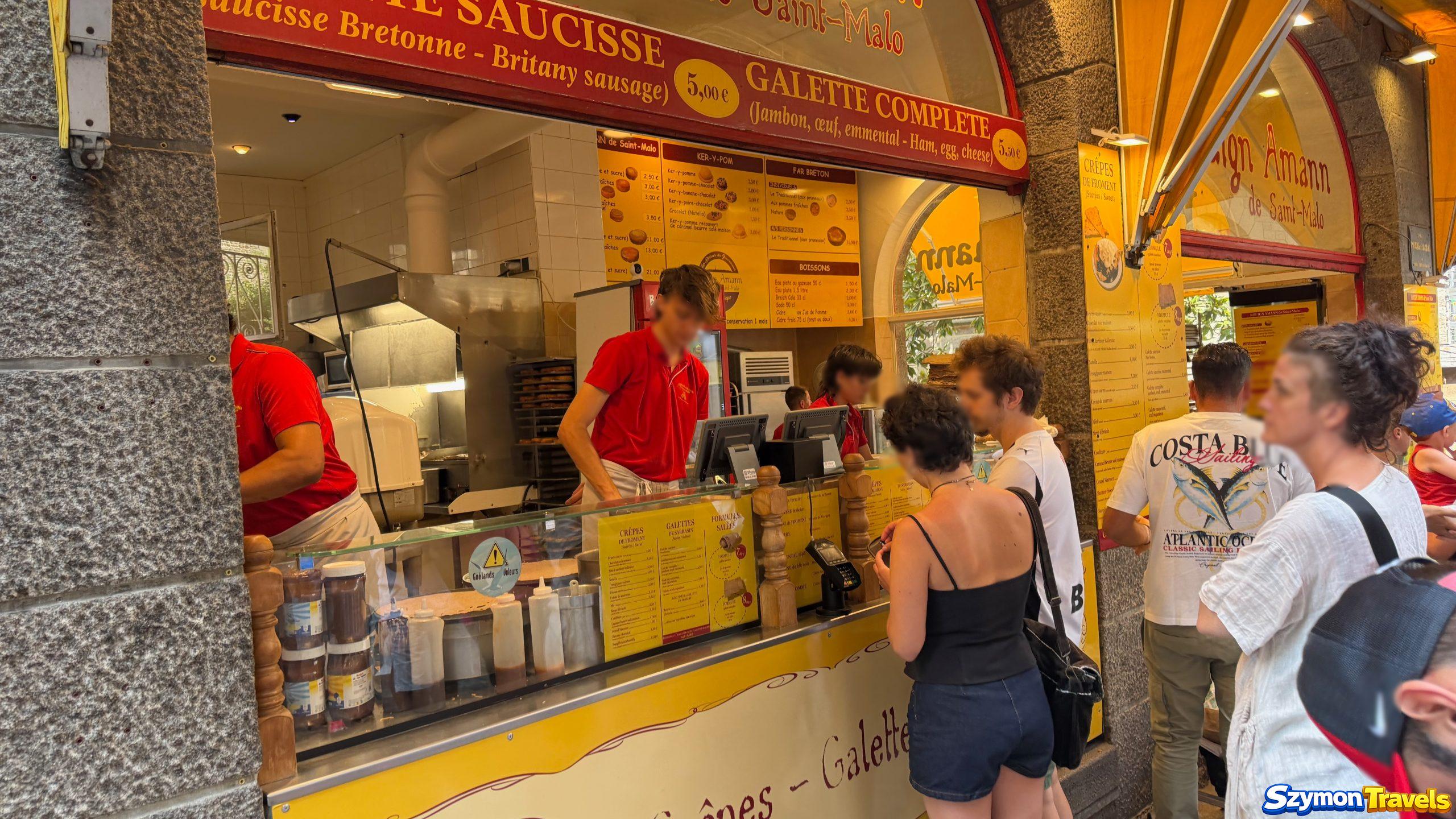 Galette complète na wynos w Saint-Malo w 2026 roku
